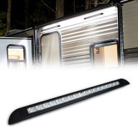 ไฟ LED ไฟกันสาด Motorhome โคมไฟแถบเรือคาราวานสีขาวเย็น1ชิ้น IP66