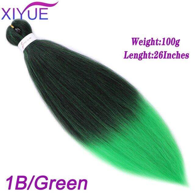 Xiyue Synthetic Easy Jumbo Braids Hair Kanekalon Ombre Braiding Hair 26