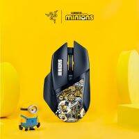 Razer Minions Limited Edition Basilisk X HyperSpeed Wireless Gaming Mouse - 16000 DPI -5G Optical Sensor อายุการใช้งานแบตเตอรี่ที่ยาวนานเป็นพิเศษสำหรับ PC