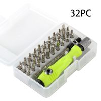 (LONG FA hardware)ชุดไขควง32 In 1 Precision Mini Magnetic Screwdriver Bits Kit Phone Mobile IPad Camera Maintenance Tool Repair