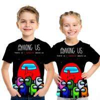 【4.4 Consumerday Sale】Among Us kids tshirt Childrens T-shirt Printing shirt Boys 3D tshirt Short Sleeve Kids Tops Tee