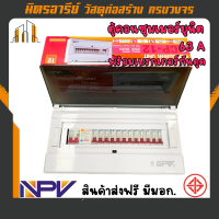 (ส่งฟรี!!) NPV ตู้คอนซูเมอร์ ยูนิต พร้อมเบรกเกอร์กันดูด 63A มีหลายรุ่นให้เลือก มอก.(กล่องโฉมใหม่)