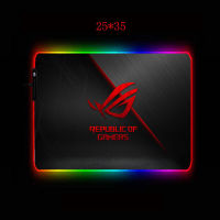 Mairuige ROG Player Country Cool Eyes RGB Mouse Pad Keyboard Speed Type Non-slip Rubber Game Table Mat Customizable