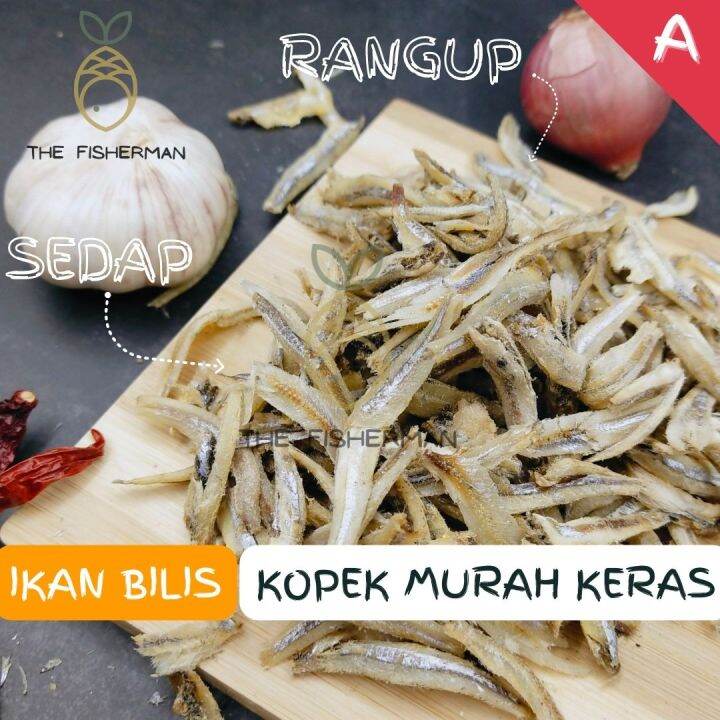 Ikan Bilis Kopek Murah Keras (1KG/500G) Ikan Bilis 1kg Murah Borong ...