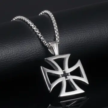 Iron on sale cross jewelry