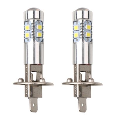 2Pcs Car Fog Lamp 100W H1 LED Headlight Bulbs 6000K 2835 SMD 10LED Super Bright Car High Low Beam Motorcycle Headlights