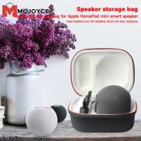 MOJOYCE กล่องใส่ลำโพงอัจฉริยะกันกระแทก,สำหรับใส่ HomePod Mini เคสป้องกันสีดำ