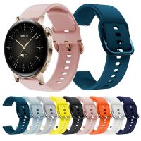 สายซิลิโคนเหมาะสำหรับ GT3สำหรับนาฬิกา Huawei 46มม. 42มม. สายรัดข้อมือสำหรับ Galaxy Watch 3 45มม. 41มม. Correa สำหรับนาฬิกา GT 3 42มม.