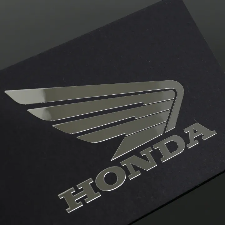 Metal Honda wing Emblem Stickers Bike Scooter Motorcycle Helmet Decals  Accessories | Lazada PH