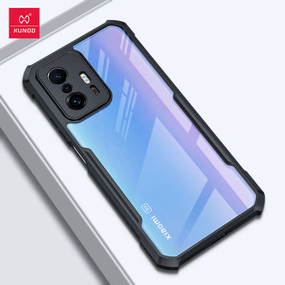 Xundd Phone Case For Xiaomi 11T Pro Case,Airbags Anti-drop Shell PC+TPU Back Clear Lens Protection Cover For Xiaomi 11T 11T Pro