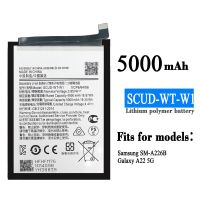 แบตเตอรี่?คุณภาพสูงสำหรับ Samsung Galaxy A22 5G/ SM-A226B/ SCUD-WT-W1 ความจุแบตเตอรี่ 5000mAh/ มีการรับประกัน