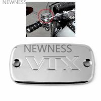 Clutch Brake Fluid Reservoir Cap For Honda VTX 1300 2003-2009 VTX1300 Engraved quot;VTX quot; Oil Cap Brake Fluid Reservoir Cover Cap