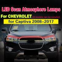 1ชิ้นสำหรับ Chevrolet Captiva 2008-2017 12V LED DRL กลางวัน Lampu Jalan สแกนเริ่มต้นบรรยากาศโคมไฟตกแต่ง