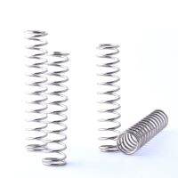 5pcs Wire Diameter 0.8mm 304 Stainless Steel Compression Springs Pressure Spring Length 60mm/70mm/80mm/90mm/100mm OD 6/8/10/12mm Coil Springs