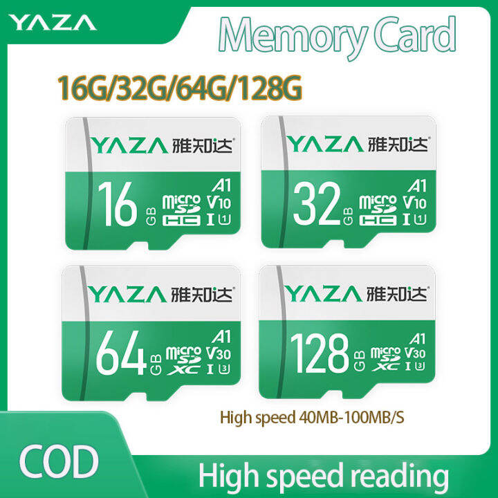 YAZA Micro TF Memory Card Car Dash Cam Memory Card Camera 16GB 32GB