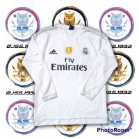 Top-quality Real MADRID Soccer Jersey Home Longsleeve Kit 126 Second Used Preloved Retro Vintage Rare Template Shirt Tees Outfit Tops Fashion Football League / League