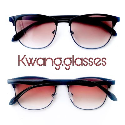 แว่นสายตายาว เลนส์สายตากันแดด Black Pantos two tone มีตั้งแต่เลนส์ 50 ถึง 400 กดเลือกเลนส์ที่ตัวเลือกสินค้า แว่นตาสายตายาว กดติดตาม แว่นตา Glasses
