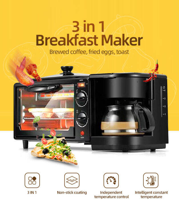 mini oven 3 in 1 breakfast maker