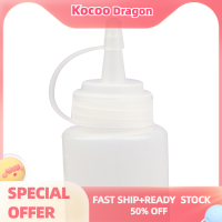 Kocoo 4pcs บีบขวดปรุงรสขวดน้ำสลัดซอสซอสมะเขือเทศ