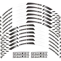 ล้อรถจักรยานยนต์ Decals สติกเกอร์สะท้อนแสง Rim Stripes สำหรับ YAMAHA TRACER 700 900 850 MT07 MT09 MT-07 MT-09