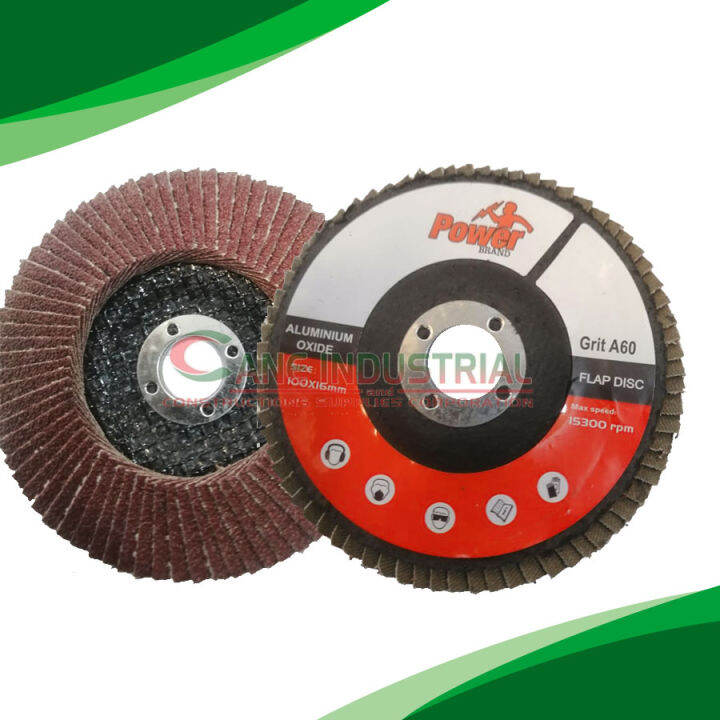 Power Grit A60 Flap Disc Aluminium Oxide Lazada PH