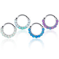 PiercingRoomByJay, Opal Eternity Clicker Hoop ห่วงโอปอล เงินแท้