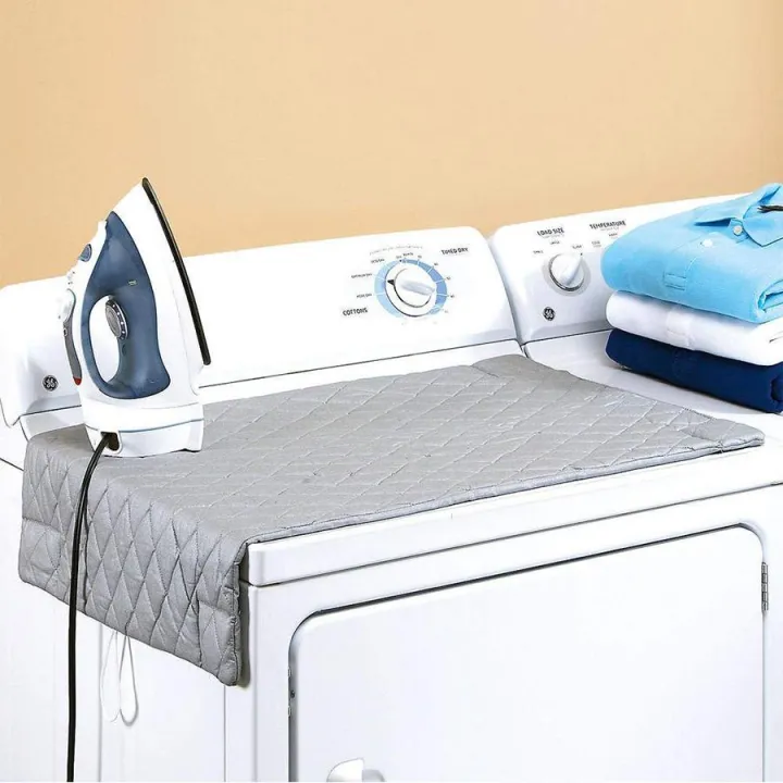Ironing Blanket Ironing Mat Small footprintPortable Travel Ironing Pad Cover  for Washer DryerTable Top Countertop