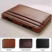 NEW PU leather creative magic wallet card bag business card bag mens wallet