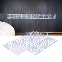 Mirror Decal Wall Decal Mirror Wall Sticker สติ๊กเกอร์ติดผนังความหนืดสูงฟรีสำหรับตกแต่งในร่ม