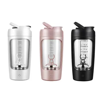 Electric Protein Shake Stirrer USB Shake Bottle Milk Coffee Blender Kettle  Sports And Fitness Charging Electric Shaker Cup - AliExpress