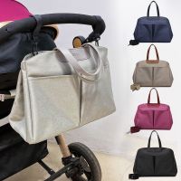 【CC】 Large Capacity Mom Diaper Stroller Multifunctional Shoulder Messenger Handbag Baby