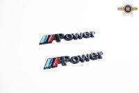 2PCS BMW /// พลังเอ็มพิทักษ์โลหะสัญลักษณ์ป้ายสติ๊กเกอร์โลโก้