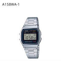 CASIO A158WA-1DF ของแท้ แนวมินิมอล