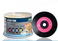 Black CD-R Blank Disks บันทึกได้700MB 80MIN 52X 50 CD Disc Blank มี5สี