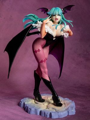 ZZOOI 23cm Darkstalkers Morrigan Aensland Figure Action Figurine PVC Statue Anime Girl Halloween Model Collection Kawaii Doll Gift