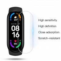 For Mi Band 7 6 5 4 Anti-fingerprint Explosionproof Scratch-resistant Hydrogel Film Smartwatch Accessories Protect Film