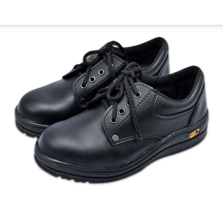 m-max-รองเท้าเซฟตี้-รุ่น444-รองเท้านิรภัย-รองเท้าหัวเหล็ก-สีดำ-ของแท้มีมาตรฐาน-มอก