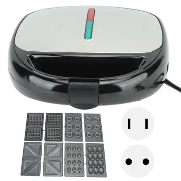 DMWD Mini Sandwich Maker Electric Waffle Iron Machine Panini