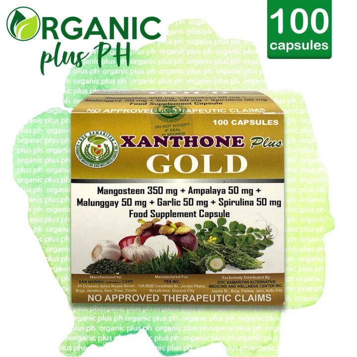 Xanthone plus Gold Capsules Lazada PH