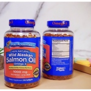Viên Uống Dầu Cá Hồi Pure Alaska Salmon Oil Omega 3 1000Mg