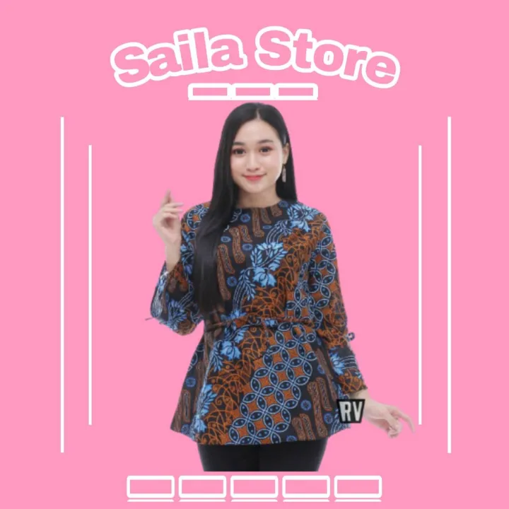 Batik perempuan baju 22+ Model