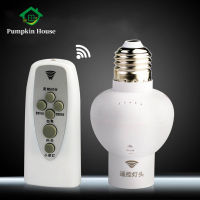 E27 Wireless Remote Control Lamp Holder 3-Gear Dimmer Switch Light Bulb Socket LED Energy-saving Universal Remote Control Household Smart Lighting Holder