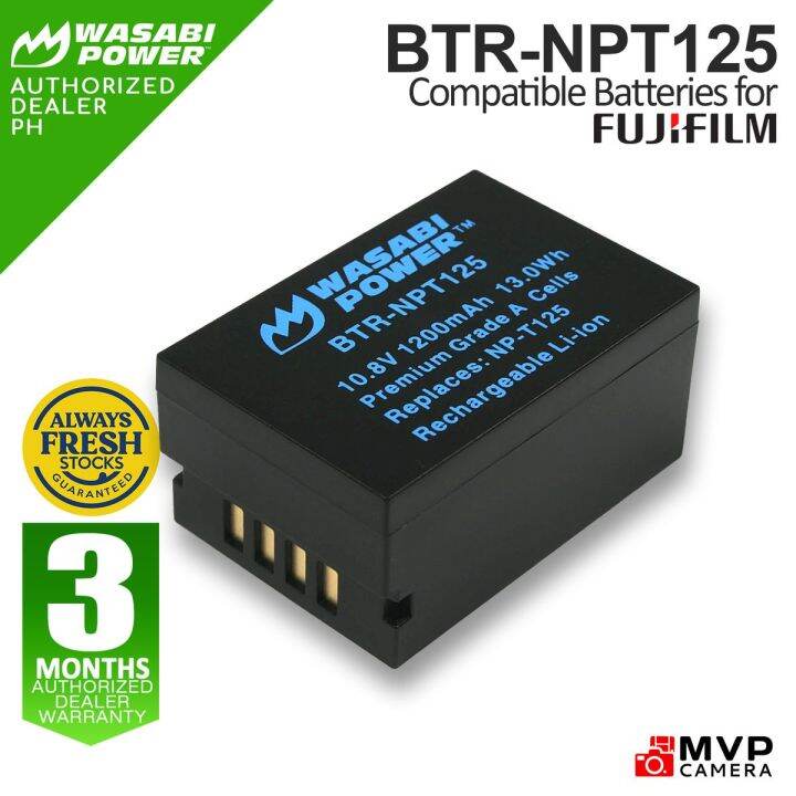 [AUTHORIZED PH] WASABI POWER NPT125 NPT125 Replacement Battery for