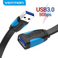 Vention USB สาย USB USB 3.0 2.0ตัวผู้กับตัวเมียสายพ่วง USB 3.0สายข้อมูลสำหรับสมาร์ททีวีพีซี SSD USB 2.0ตัวขยายสายเคเบิล