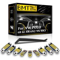 BMTxms Interior LED Light For VW For POLO 6R 6C 9N 9N3 6N 6N1 6N2 1994-2017 Accessories Canbus Car Map Dome Trunk Light Kit