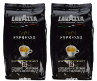 Lavazza Caffe Espresso Whole Bean Coffee Blend, Medium Roast, 2.2-Pound Bag (Pack of 2)