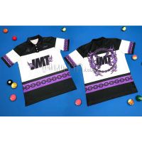 JMT PURPLE FLAMING CHAIN POLO SHIRT/JERSEY  Unisex