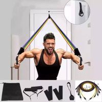 【hot sale】☾●❖ C04 11 PCS Gym Home Elastic Exercise Resistance Bands Gym Workout Equipment Tali Fitness Resistant Band Muscle Rope Loop