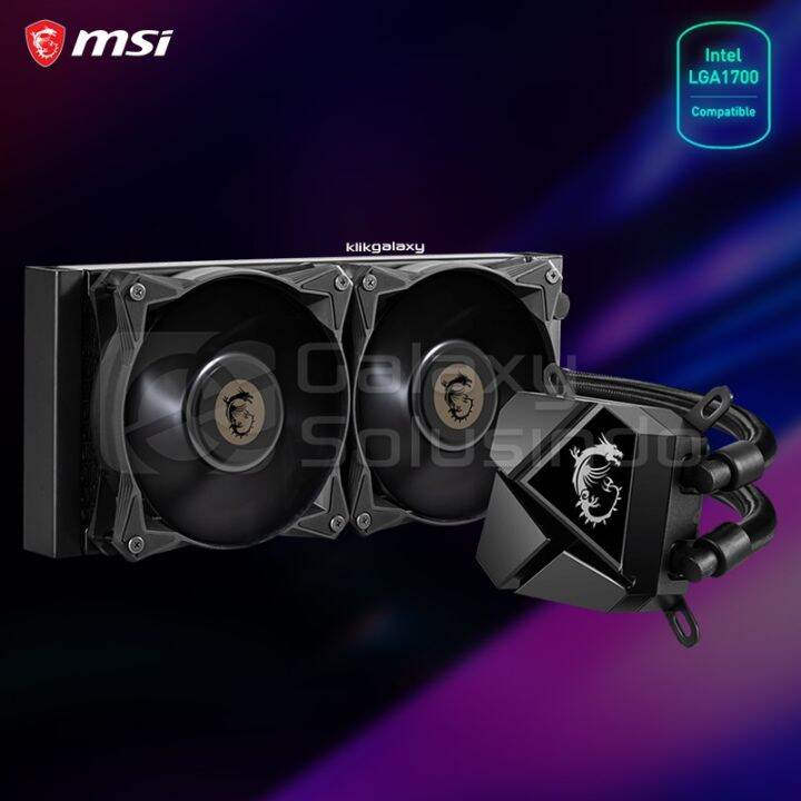 MSi MAG CORELIQUID P240 LIQUID CPU Cooler Lazada Indonesia