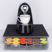 【YF】 Cápsula de café organizador suporte armazenamento prático gavetas cápsulas titular para dolce gusto prateleiras rack ferro